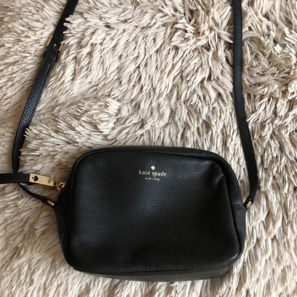 Black Kate Spade Leather crossbody